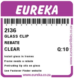 2I36 - Glass Clip -2I36_label_T